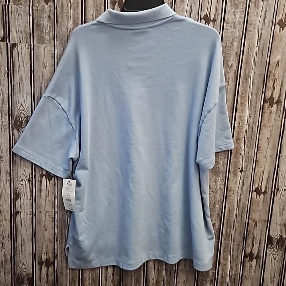 Set of 2 Oversized Terry Polo Shirts Small - Picture 6 of 7